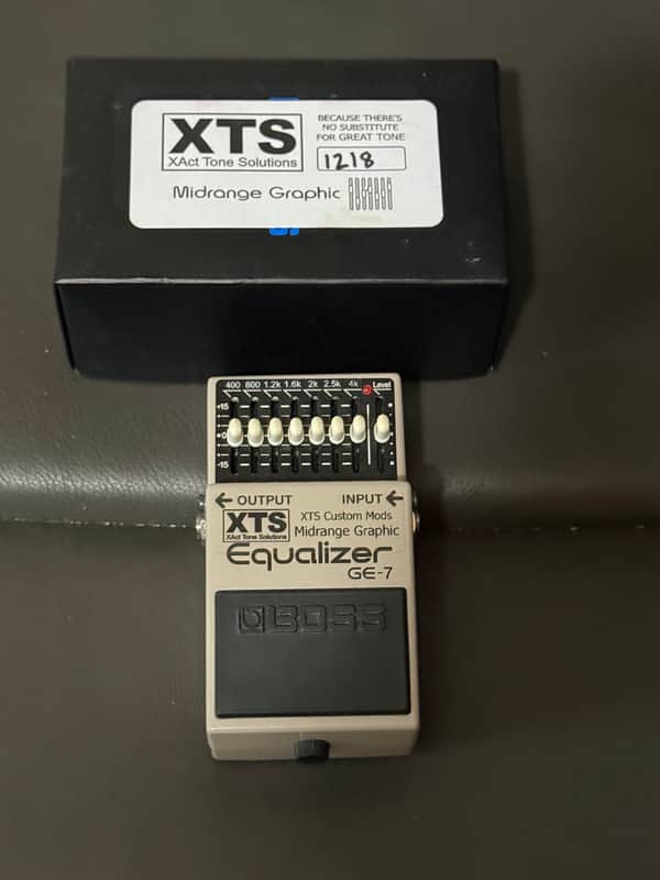 XAct Tone Solutions Boss GE-7 Equalizer with Mod 2006 - Present - Grey image 1