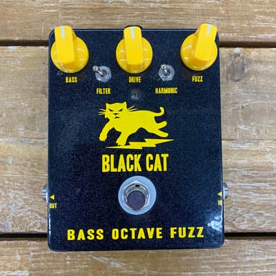 Black Cat Bass Octave Fuzz 2012 - Black Sparkle image 1