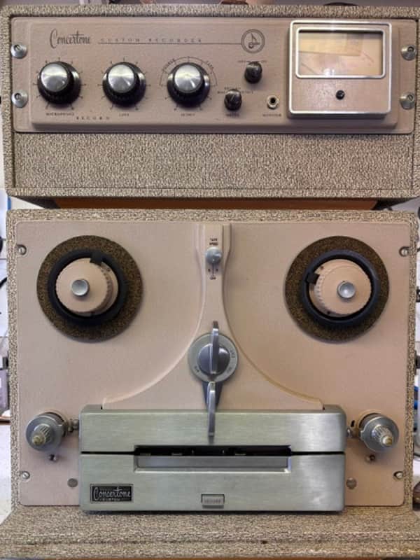 Berlant Concertone PreAmp and Recorder 1957 - Grey Tolex image 1