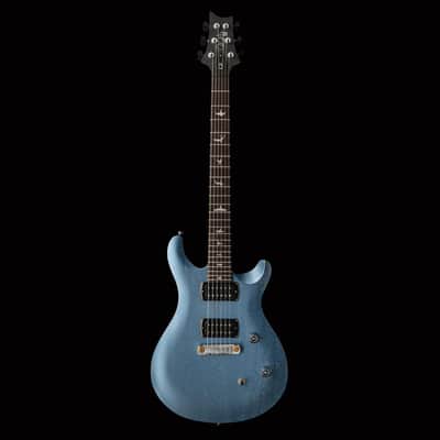 PRS SE CE24 Standard Satin Stoptail, Ice Blue Metallic image 2