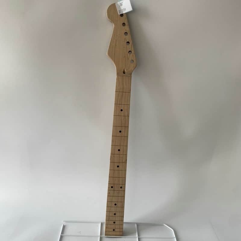 Unfinished Left Handed Guitar Strat Style Maple Neck image 1