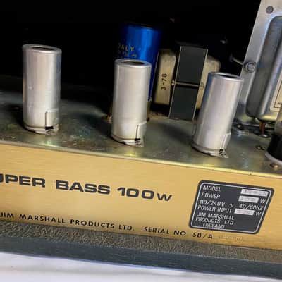 1978 Marshall JMP 1992 Super Bass 100W image 5