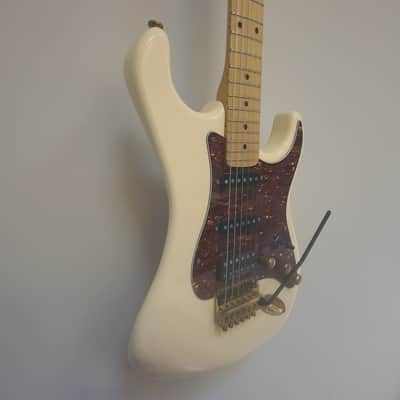 Kramer USA Pacer HSS Rockinger Brass Bridge 1983 Cream image 14