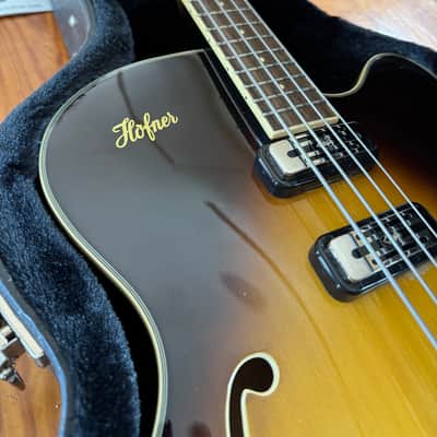Hofner President Bass 500/5 2000s - Ct sunburst image 4