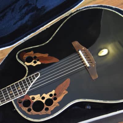 RARE! 1992 USA Ovation N768 Nakaos Elite Craftsman A/E Guitar & OHSC Japan Domestic Market 1 of 225 image 14
