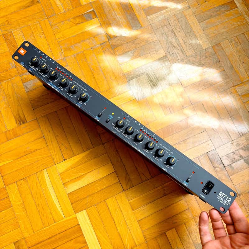 JBL M712 Two Channel Stereo Gating Compressor Limiter Rack Mount! The tools you need in 1 box! image 1