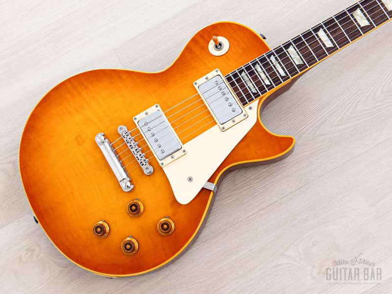 1982 Greco Mint Collection EG58-120 '58 Spec Burst Lemon Drop Sunburst, EGF-1200 Super Real, Japan Fujigen image 1
