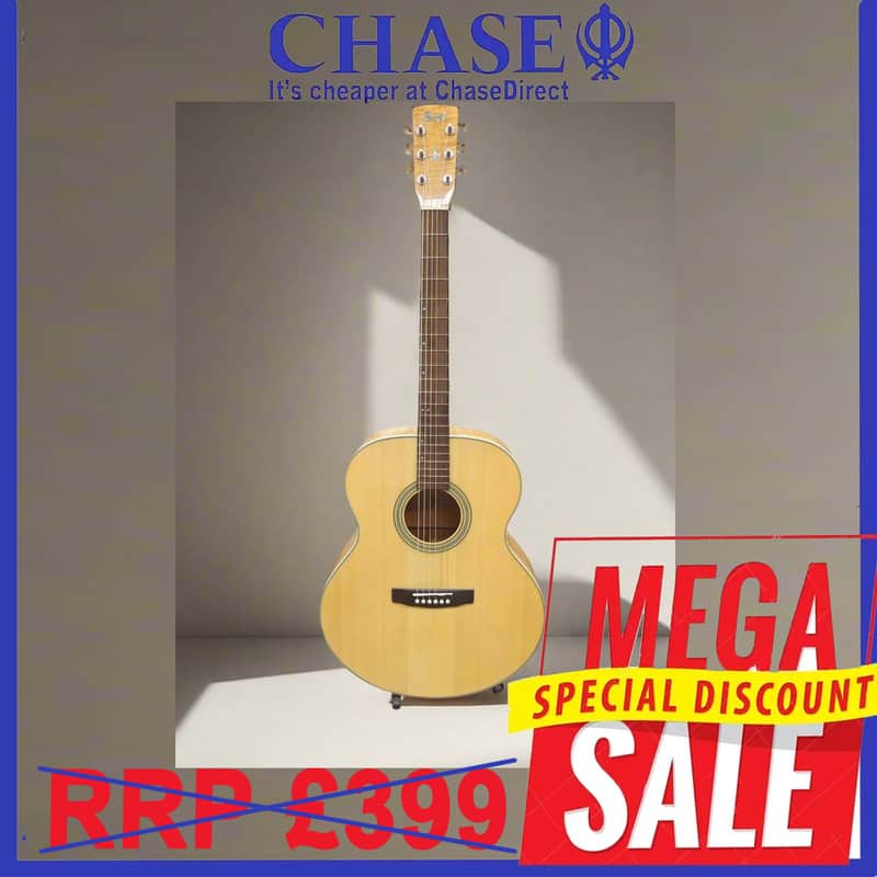 2025 Cort Cort SJ3 Guitar Natural Finish