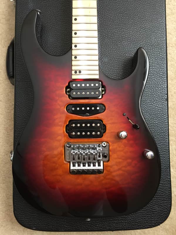 Washburn USA Mercury MG 104 1992 Dark Vintage Sunburst | Reverb