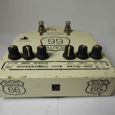 Visual Sound Route 66 American Overdrive Compressor Effects Pedal Version 1 V1 image 4