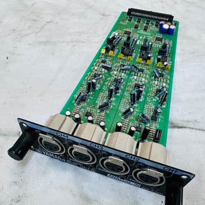 Yamaha LMY4-AD Mic/Line Analog Input Audio I/O AI8 Card - two available image 1