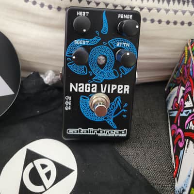 Catalinbread Naga Viper treble booster MKII with box image 1