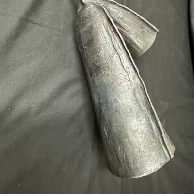 Gankogui, West African Double Bell, Large 13"x4", w/Beater - MINT image 6