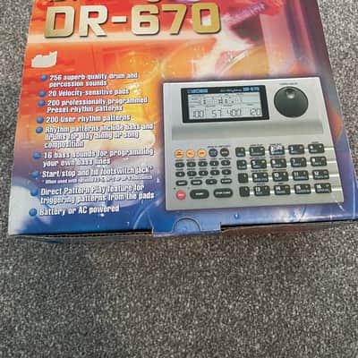 Boss DR-670 Dr. Rhythm 2007 - 2010 - Silver