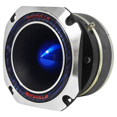 Rockville RT4 2" Pro Audio Tweeter Titanium Compression Horn w/ 120 Watts image 2