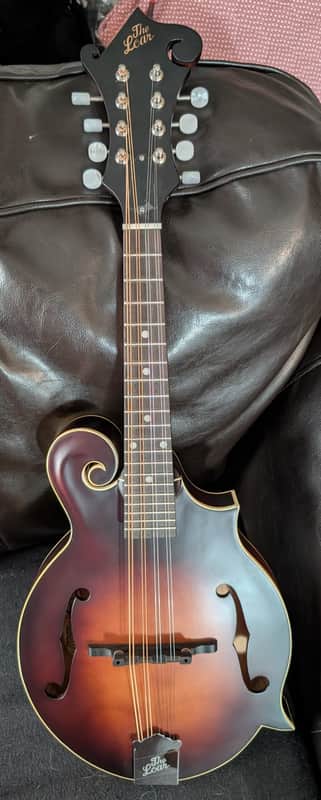 The Loar LM-310F-BRB Honey Creek F-style Mandolin - Satin Brownburst image 1