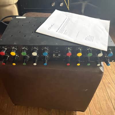 GML 8200 Series II 2-Channel Parametric Equalizer with Power Supply 1990s - Black image 2