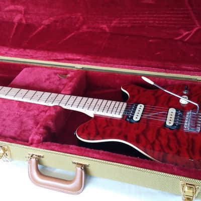 OLP by Ernie Ball MM1 Red Quilt Top Very Good Condition image 13