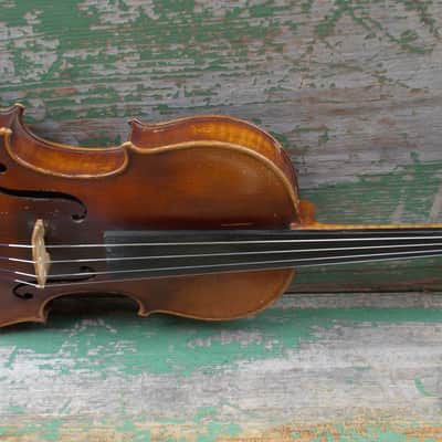 Antonius Stradivarius Violin copy Czecho- Slovakia Fiddle 1940 image 2