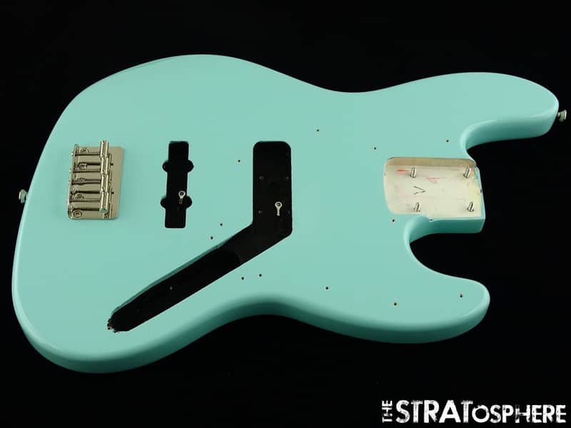 Fender Squier 60s Classic Vibe Jazz Bass BODY w/ HARDWARE Guitar Daphne Blue image 1
