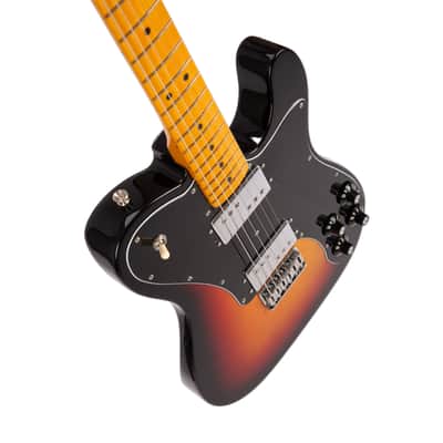 Fender American Vintage II 75 Telecaster Deluxe Electric Guitar, Maple FB, 3-Tone Sunburst, V1XXXX image 12
