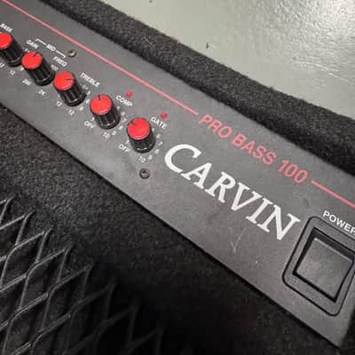 Carvin Pro Bass 100 Combo Amp, W/New Speaker (Consignment) image 3