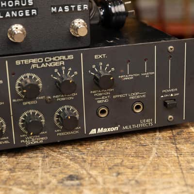 Maxon (Ibanez) UE401 Multi Effects Unit w/footswitch - 1980’s image 3