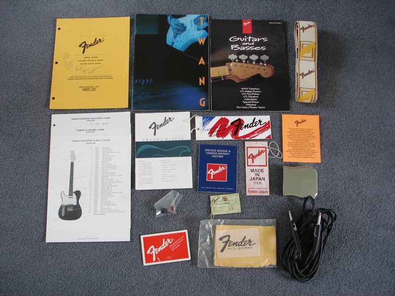 Fender Vintage Reissue'62 Telecaster Case Candy 1985-1996 image 1