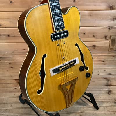 Ibanez Pat Metheny PM3C Signature Hollowbody Electric Guitar - Natural image 1