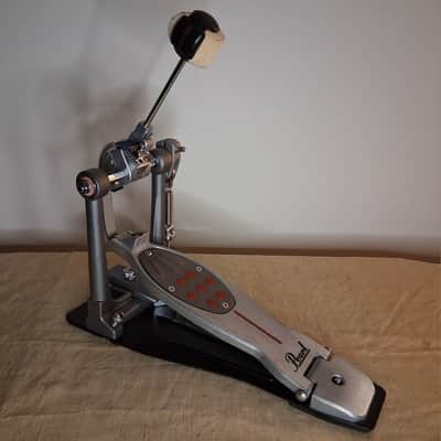 Pearl P2050B Eliminator Redline Belt-Drive Single Bass Drum Pedal - Silver / Black / Red image 2