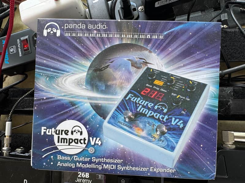 New open box Panda Audio Future Impact V4 2024 - Present - White / Space Graphic USA image 1