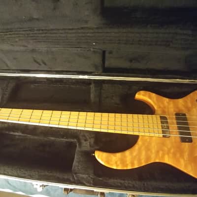 Modulus Genesis 5 - Maple fretboard and Maple Quilt Top Bartolini's G5 image 1