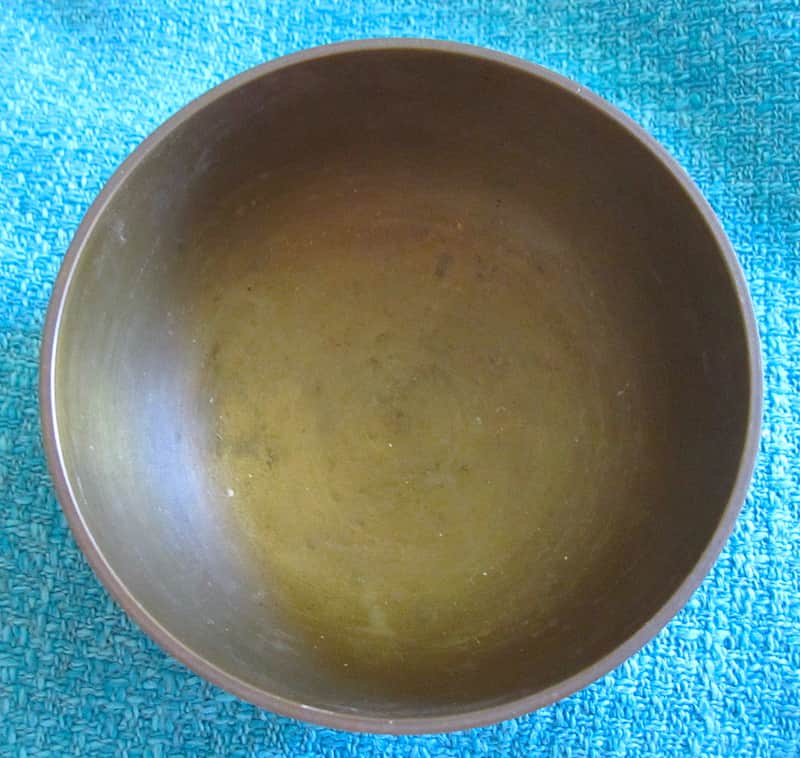 Japanese Rin Singing Bowl Cup Chime - Vintage image 1