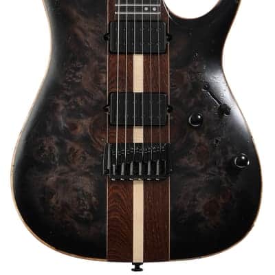 Ibanez Premium RGA21P1PB Electric Guitar - Deep Twilight Burst image 2