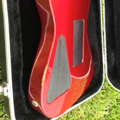 Hamer Chaparral Custom 1988 Candy Apple Red Great Neck All Original image 9