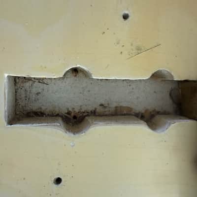 Fender Jazz Bass  1960 - ultra rare & original Stack Knob in an Olympic White Custom Color ! image 22