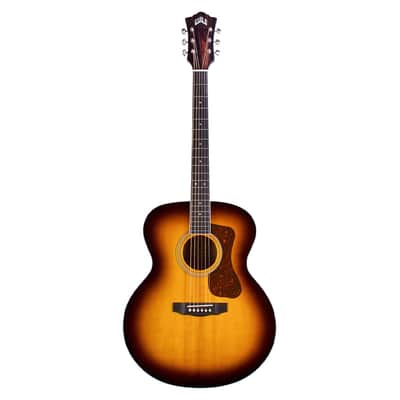 Guild F-250E Jumbo Acoustic/Electric Guitar - Antique Burst image 2