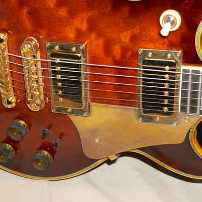 Ibanez Artist AR-305 AR305 Burl Top Super Edition Guitar + SKB Case CIJ Crafted In Japan MIJ Vintage image 6