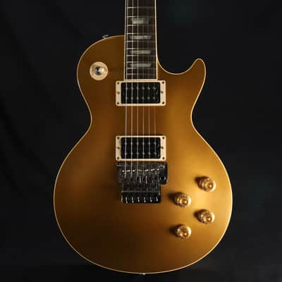 MINT Gibson Custom Dealer Select Les Paul Axcess Standard Floyd Rose Electric Guitar - Gold Top, VOS USED 831 image 1