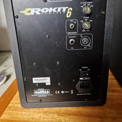 KRK ROKIT 6 STUDIO POWERED MONITOR SPEAKERS PAIR NICE CONDITION image 7