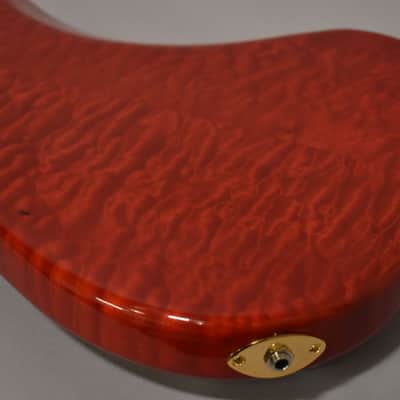 1980s Schecter USA Dallas-Era PJ Bass Employee Build Cherry Red w/OHSC image 13