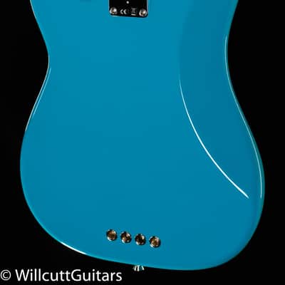 Fender American Professional II Precision Bass Maple Fingerboard Miami Blue (801) image 2