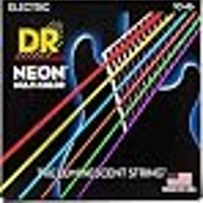 DR Strings HI-DEF NEON™ - MULTI-COLOR Colored Electric Guitar Strings: Medium 10-46 image 3