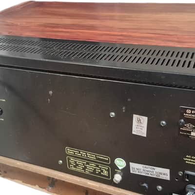 Pioneer CT-F8282 vintage cassette deck recorder RESTORED WALNUT VENEER 1974 image 7