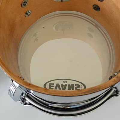 Ludwig Octaplus 6"+8" Dark Blue Cortex Concert Toms w/ Original Double-Tom Mount Bracket BO2 Badge image 4