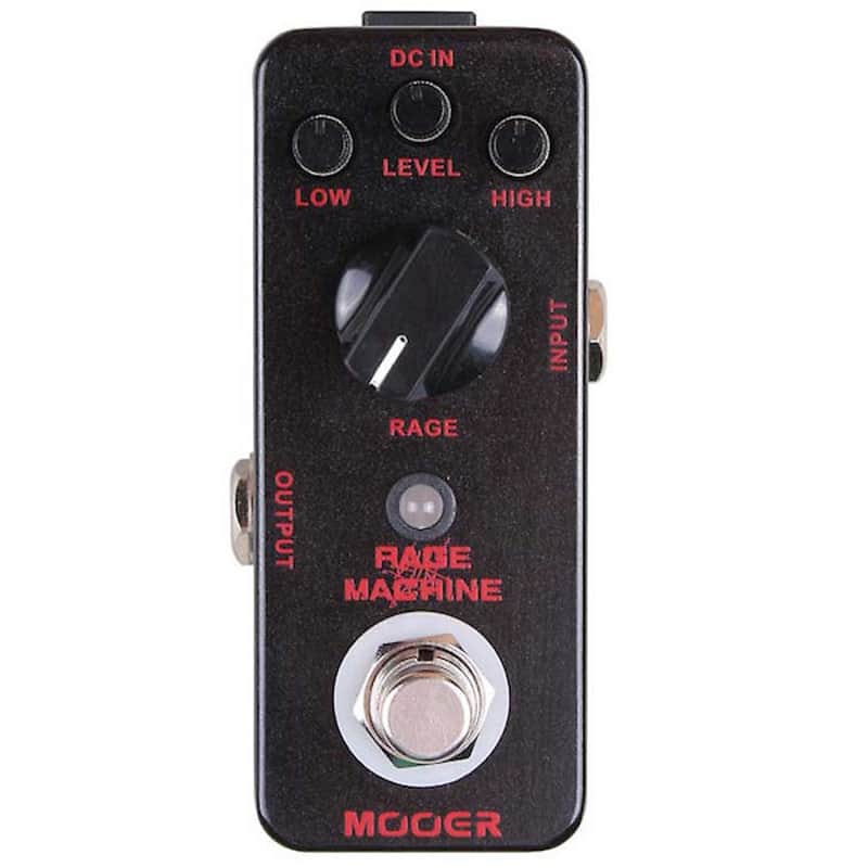 Mooer Rage Machine Mini Distortion Pedal image 1