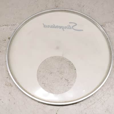 Slingerland 22" Coated Bass Drum Logo Head Vintage image 5