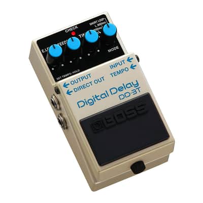 BOSS DD-3T Tap Tempo Direct Output Jack for Wet/Dry Setups Digital Delay Pedal image 2