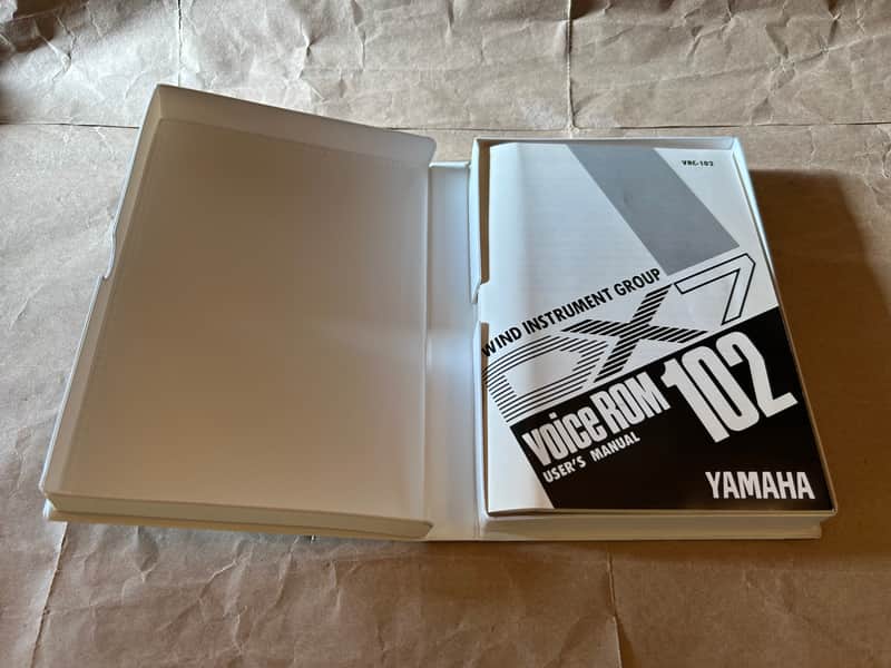 Yamaha DX7 Data ROM Cartridge Wind Instrument Group Vrc-102 | Reverb