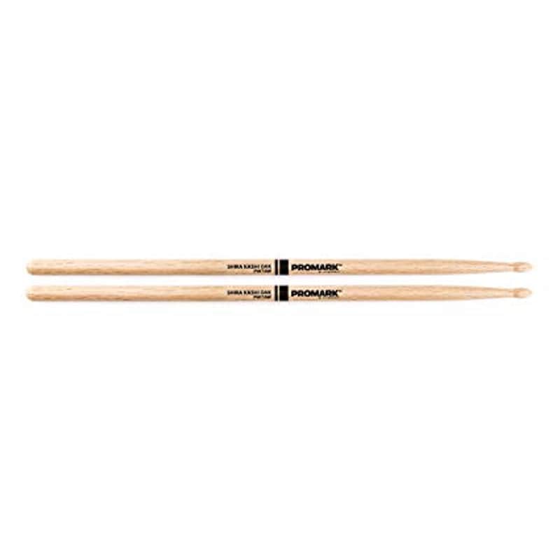 Promark Oak 2B Wood Tip Drum Sticks - PW2BW image 1